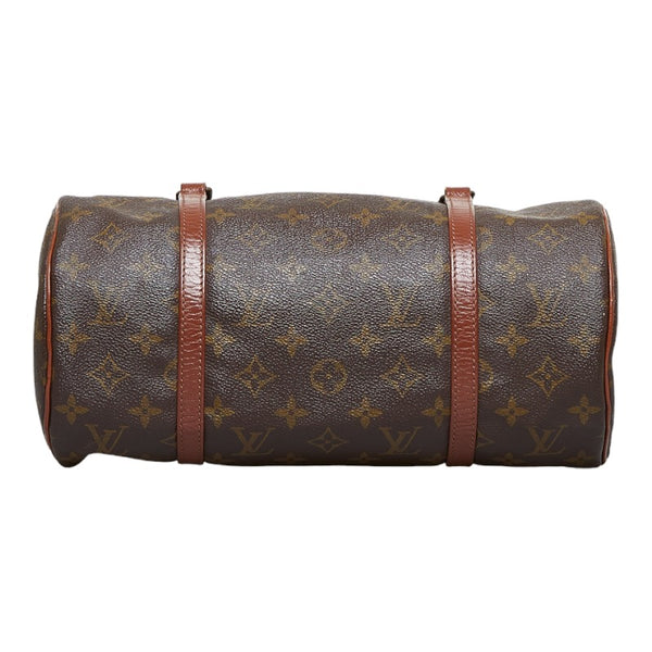 ルイ ヴィトン モノグラム 旧パピヨン 30 ハンドバッグ M51365 ブラウン PVC レザー レディース LOUIS VUITTON 【中古】