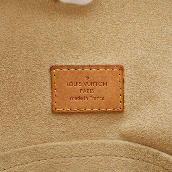 ルイ ヴィトン モノグラム マンハッタンGM ハンドバッグ ボストンバッグ M40025 ブラウン PVC レザー レディース LOUIS VUITTON 【中古】