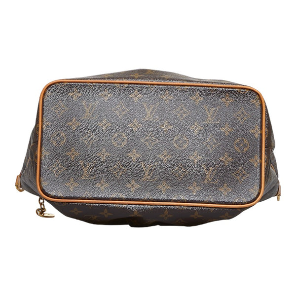 ルイ ヴィトン モノグラム　 パレルモPM ハンドバッグ ショルダーバッグ 2WAY M40145 ブラウン PVC レザー レディース LOUIS VUITTON 【中古】