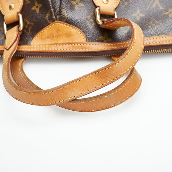 ルイ ヴィトン モノグラム　 パレルモPM ハンドバッグ ショルダーバッグ 2WAY M40145 ブラウン PVC レザー レディース LOUIS VUITTON 【中古】