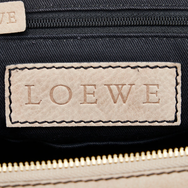 ロエベ ショルダーバッグ ベージュ レザー レディース LOEWE 【中古】