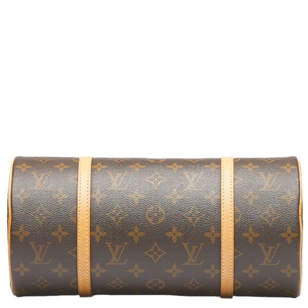 ルイ ヴィトン モノグラム 旧パピヨン 30 ハンドバッグ M51385 ブラウン PVC レザー レディース LOUIS VUITTON 【中古】