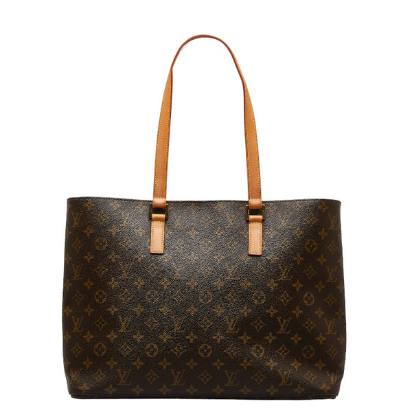 ルイ ヴィトン モノグラム ルコ トートバッグ ショルダーバッグ  M51155 ブラウン PVC レザー レディース LOUIS VUITTON 【中古】