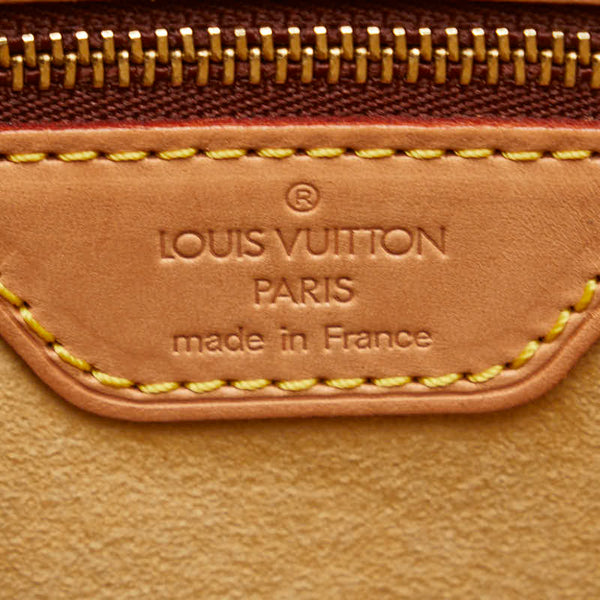 ルイ ヴィトン モノグラム ルーピングGM ショルダーバッグ ハンドバッグ M51145 ブラウン PVC レザー レディース LOUIS VUITTON 【中古】