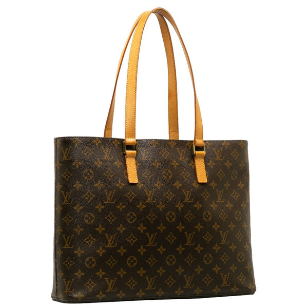 ルイ ヴィトン モノグラム ルコ トートバッグ ショルダーバッグ  M51155 ブラウン PVC レザー レディース LOUIS VUITTON 【中古】