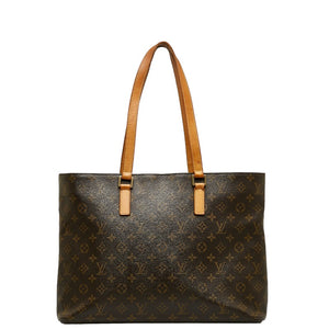 ルイ ヴィトン モノグラム ルコ トートバッグ ショルダーバッグ  M51155 ブラウン PVC レザー レディース LOUIS VUITTON 【中古】