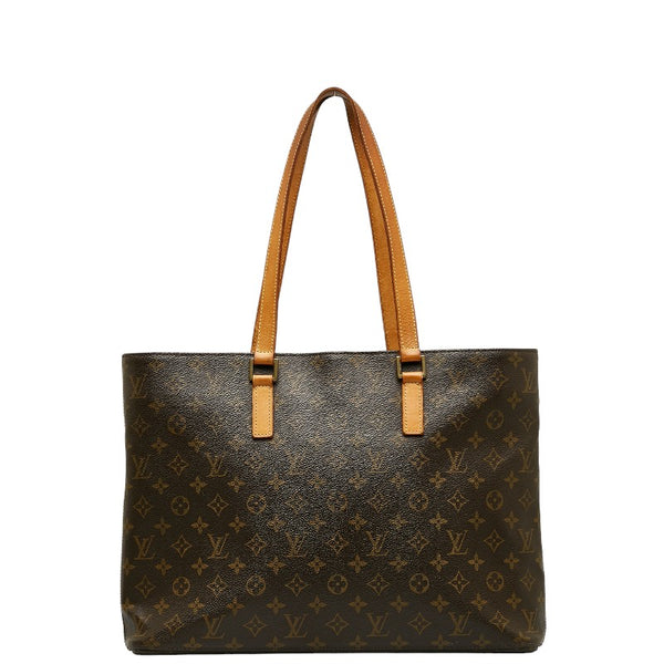 ルイ ヴィトン モノグラム ルコ トートバッグ ショルダーバッグ  M51155 ブラウン PVC レザー レディース LOUIS VUITTON 【中古】