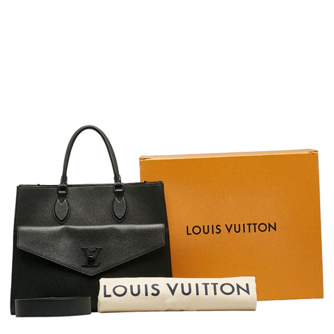 ルイ ヴィトン ロックミートートMM ハンドバッグ ショルダーバッグ 2WAY M55846 ノワール ブラック レザー レディース LOUIS VUITTON 【中古】