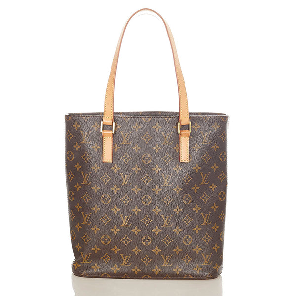 ルイ ヴィトン モノグラム ヴァヴァン GM 肩掛け ショルダーバッグ M51170 ブラウン PVC レザー レディース LOUIS VUITTON 【中古】