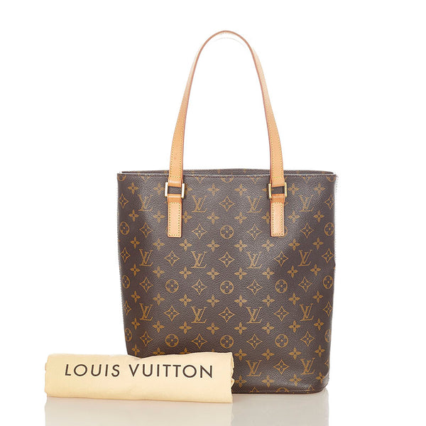 ルイ ヴィトン モノグラム ヴァヴァン GM 肩掛け ショルダーバッグ M51170 ブラウン PVC レザー レディース LOUIS VUITTON 【中古】