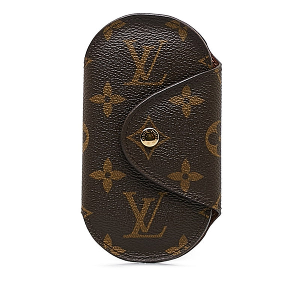 ルイ ヴィトン モノグラム ミュルティクレ ロンGM 6連 キーケース M60116 ブラウン PVC レザー レディース LOUIS VUITTON 【中古】