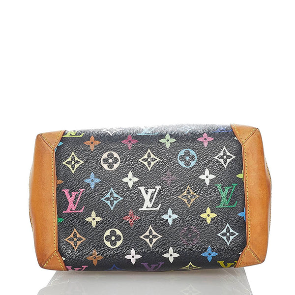 ルイ ヴィトン モノグラム マルチカラー オードラ M40048 ノワール PVC レザー ハンドバッグ レディース LOUIS VUITTON 【中古】