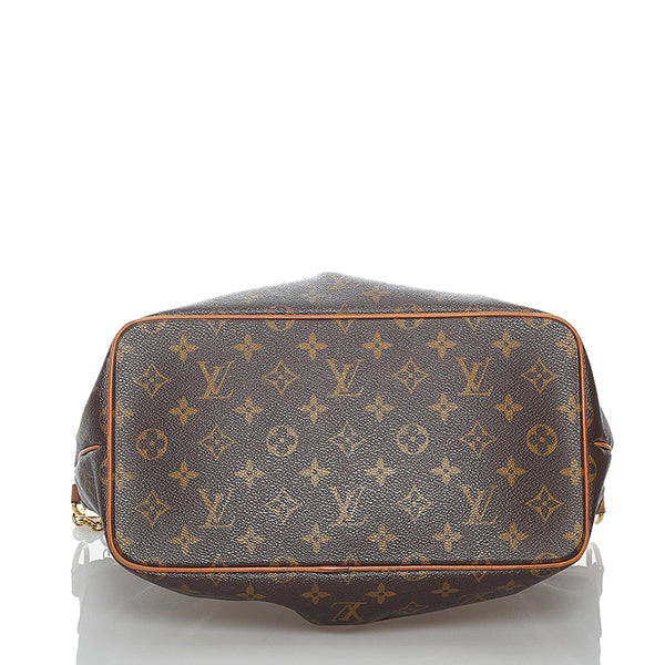 ルイ ヴィトン モノグラム　 パレルモPM M40145　 ブラウン PVC レザー ハンドバッグ ショルダーバッグ 2WAY レディース LOUIS VUITTON 【中古】