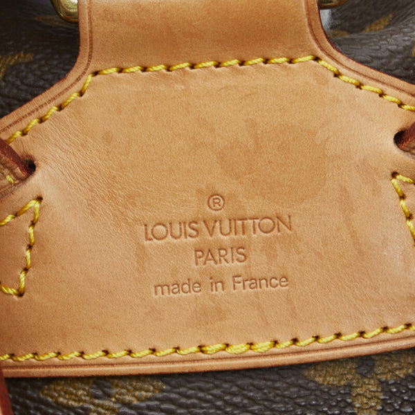 ルイ ヴィトン モノグラム モンスリMM　 リュック バックパック M43431 ブラウン PVC レザー レディース LOUIS VUITTON 【中古】