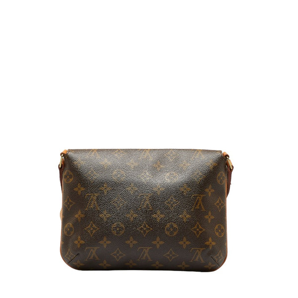 ルイ ヴィトン モノグラム ミュゼットタンゴ ロング ショルダーバッグ M51388 ブラウン PVC レザー レディース LOUIS VUITTON 【中古】