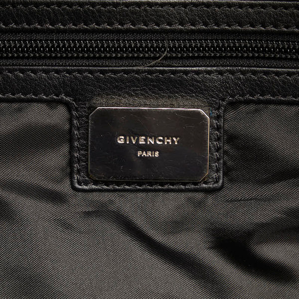 ジバンシー リュック バックパック ブラック ナイロン レザー メンズ Givenchy 【中古】