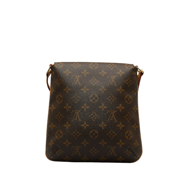 ルイ ヴィトン モノグラム ミュゼットサルサ ショート ショルダーバッグ M51258 ブラウン PVC レザー レディース LOUIS VUITTON 【中古】