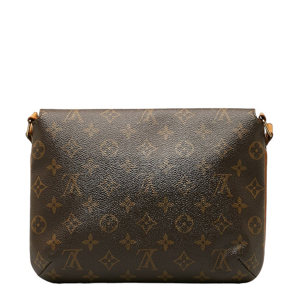 ルイ ヴィトン モノグラム ミュゼットタンゴ ショート ショルダーバッグ M51257 ブラウン PVC レザー レディース LOUIS VUITTON 【中古】