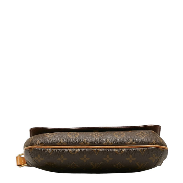 ルイ ヴィトン モノグラム ミュゼットタンゴ ショート ショルダーバッグ M51257 ブラウン PVC レザー レディース LOUIS VUITTON 【中古】