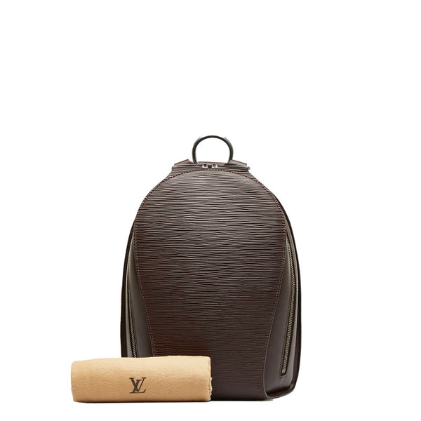 ルイ ヴィトン エピ マビヨン リュック バックパック M5223D モカ ブラウン レザー レディース LOUIS VUITTON 【中古】