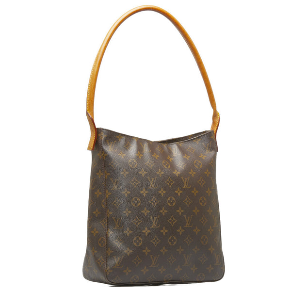 ルイ ヴィトン モノグラム ル－ピングGM ショルダーバッグ ハンドバッグ M51145 ブラウン PVC レザー レディース LOUIS VUITTON 【中古】