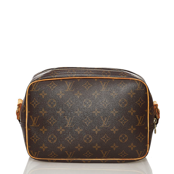 ルイ ヴィトン モノグラム リポーターPM 斜め掛け ショルダーバッグ M45254 ブラウン PVC レザー レディース LOUIS VUITTON 【中古】