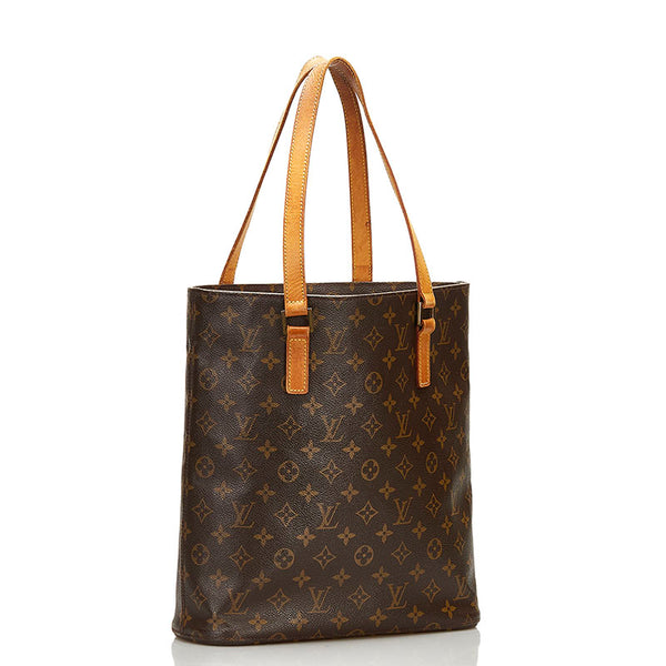 ルイ ヴィトン モノグラム ヴァヴァン GM トートバッグ ショルダーバッグ M51170 ブラウン PVC レザー レディース LOUIS VUITTON 【中古】