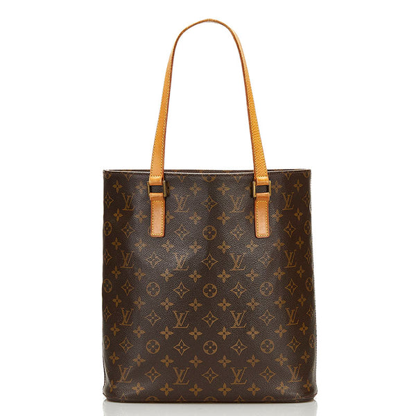 ルイ ヴィトン モノグラム ヴァヴァン GM トートバッグ ショルダーバッグ M51170 ブラウン PVC レザー レディース LOUIS VUITTON 【中古】