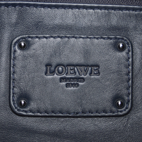 ロエベ ワンショルダーバッグ ベージュ オーストリッチ レザー レディース LOEWE 【中古】