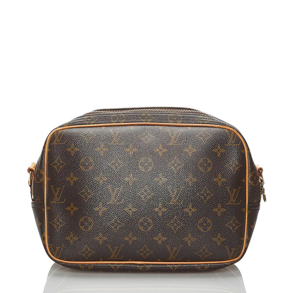 ルイ ヴィトン モノグラム リポーターPM 斜め掛け ショルダーバッグ M45254 ブラウン PVC レザー レディース LOUIS VUITTON 【中古】