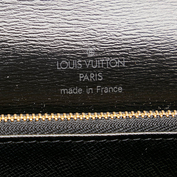 ルイ ヴィトン エピ コンコルド ハンドバッグ M52132 ノワール ブラック レザー レディース LOUIS VUITTON 【中古】