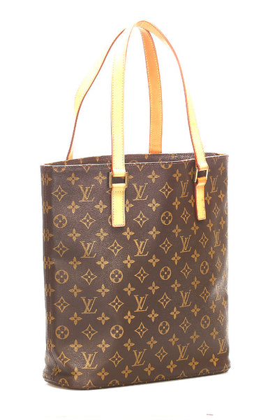 ルイ ヴィトン モノグラム ヴァヴァンGM M51170 ブラウン 茶 PVC レザー トートバッグ レディース LOUIS VUITTON 中古