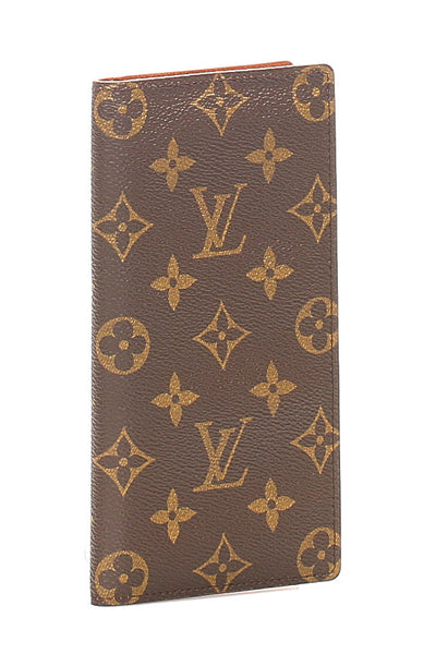 ルイ ヴィトン モノグラム ポルト バルール カルトクレディ M61823 ブラウン PVC レザー 札入れ メンズ LOUIS VUITTON 中古