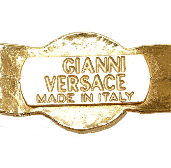 ヴェルサーチェ ゴールド メッキ メドゥーサ ブレスレット ユニセックス VERSACE 中古