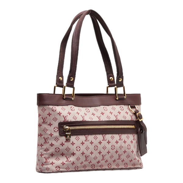 ルイ ヴィトン モノグラム ミニ ルシーユPM ハンドバッグ M92678 スリーズ ピンク キャンバス レザー レディース LOUIS VUITTON 【中古】