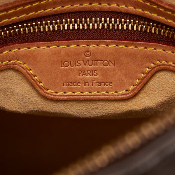 ルイ ヴィトン モノグラム ルーピングGM ショルダーバッグ ハンドバッグ M51145 ブラウン PVC レザー レディース LOUIS VUITTON 【中古】