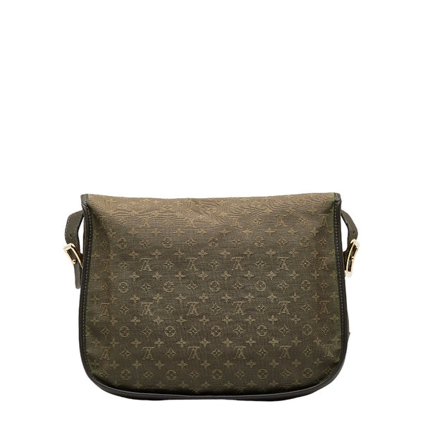 ルイ ヴィトン モノグラム ミニ ベランジェール ショルダーバッグ M92673 TSTカーキ キャンバス レザー レディース LOUIS VUITTON 【中古】