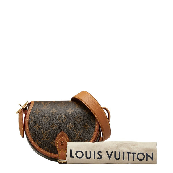 ルイ ヴィトン モノグラム タンブラン 斜め掛け ショルダーバッグ M44860 ブラウン PVC レザー レディース LOUIS VUITTON 【中古】