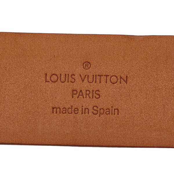 ルイ ヴィトン モノグラム マルチカラー サンチュールキャレ ベルト 32/80 M9270U ホワイト PVC レザー レディース LOUIS VUITTON 【中古】