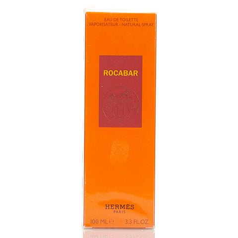 エルメス オードトワレ Rocabar ロカバール 100ml 香水 オレンジ ガラス レディース HERMES 【中古】