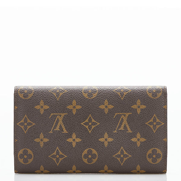 ルイ ヴィトン モノグラム ポルトフォイユ インターナショナル　 長財布 M61217 ブラウン PVC レザー レディース LOUIS VUITTON 【中古】