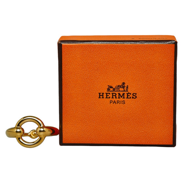 エルメス スカーフリング ゴールド メッキ レディース HERMES 【中古】