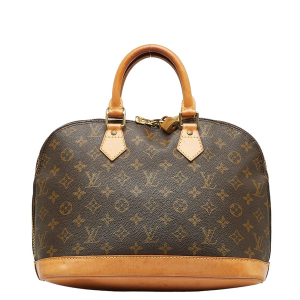 ルイ ヴィトン モノグラム アルマPM ハンドバッグ M51130 ブラウン PVC レザー レディース LOUIS VUITTON 【中古】