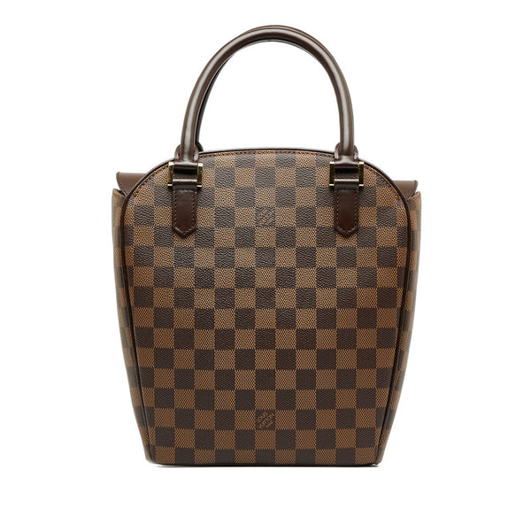 ルイ ヴィトン ダミエ サリア ソー ハンドバッグ N51284 ブラウン PVC レザー レディース LOUIS VUITTON 【中古】