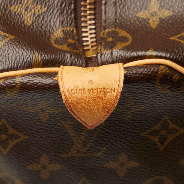 ルイ ヴィトン モノグラム キーポル50 ボストンバッグ M41426 ブラウン PVC レザー レディース LOUIS VUITTON 【中古】