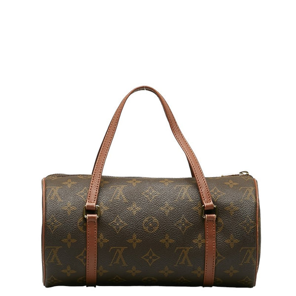 ルイ ヴィトン モノグラム パピヨン 26 ショルダーバッグ M51366 ブラウン PVC レザー レディース LOUIS VUITTON 【中古】