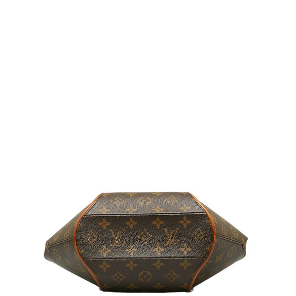 ルイ ヴィトン モノグラム エリプスPM ハンドバッグ M51127 ブラウン PVC レザー レディース LOUIS VUITTON 【中古】