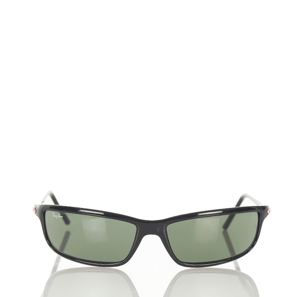 レイバン ブラック プラスチック サングラス メンズ Ray-Ban 【中古】