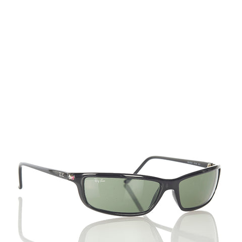 レイバン ブラック プラスチック サングラス メンズ Ray-Ban 【中古】