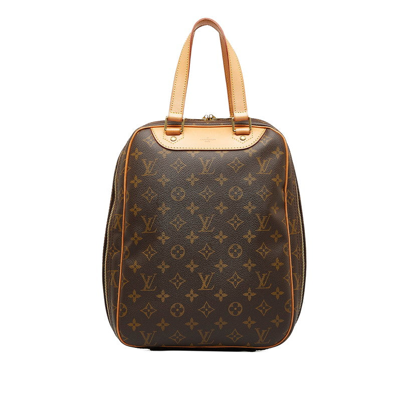 ルイ ヴィトン モノグラム エクスキュルシオン ハンドバッグ M41450 ブラウン PVC レザー レディース LOUIS VUITTON 【中古】